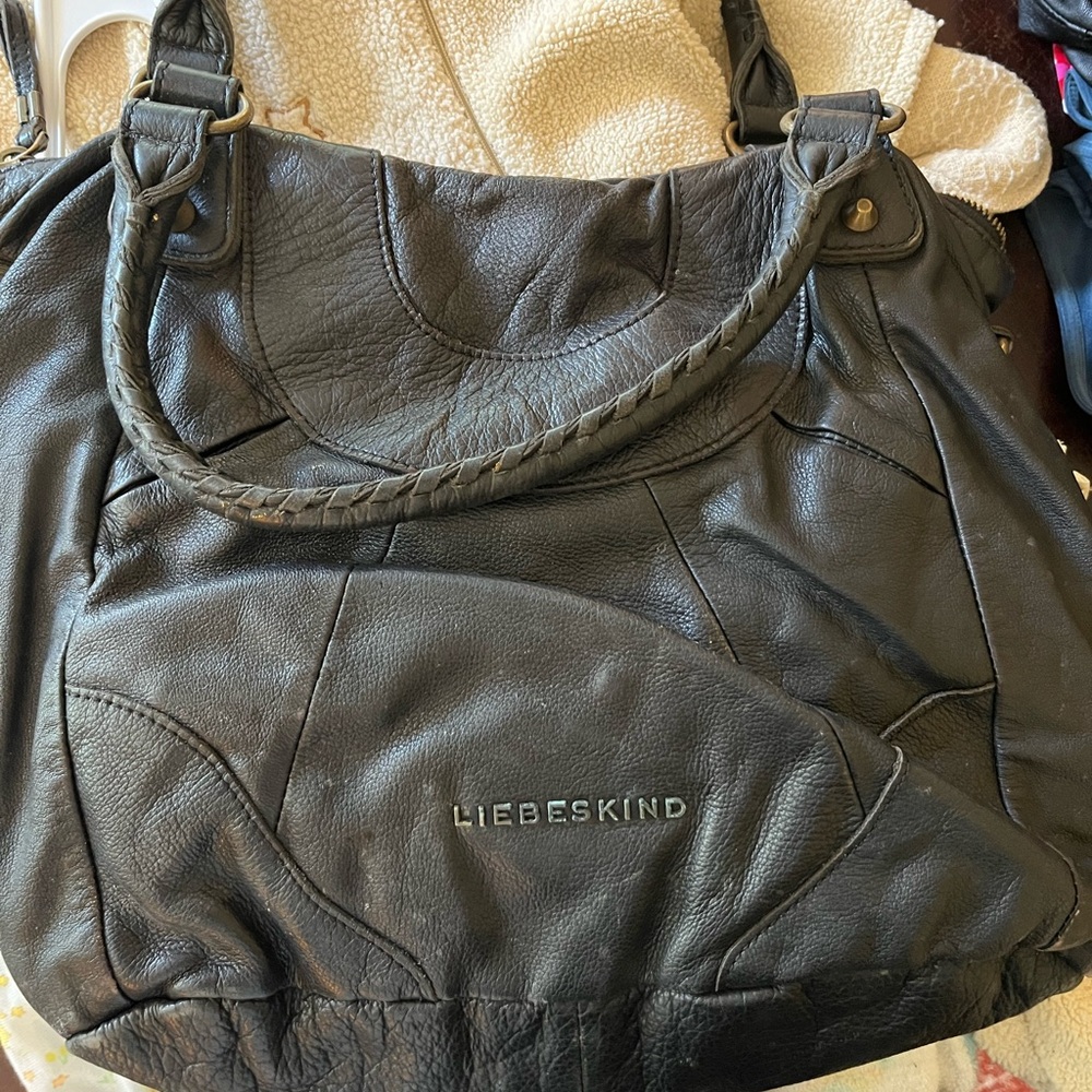 Liebeskind Berline black leather bag